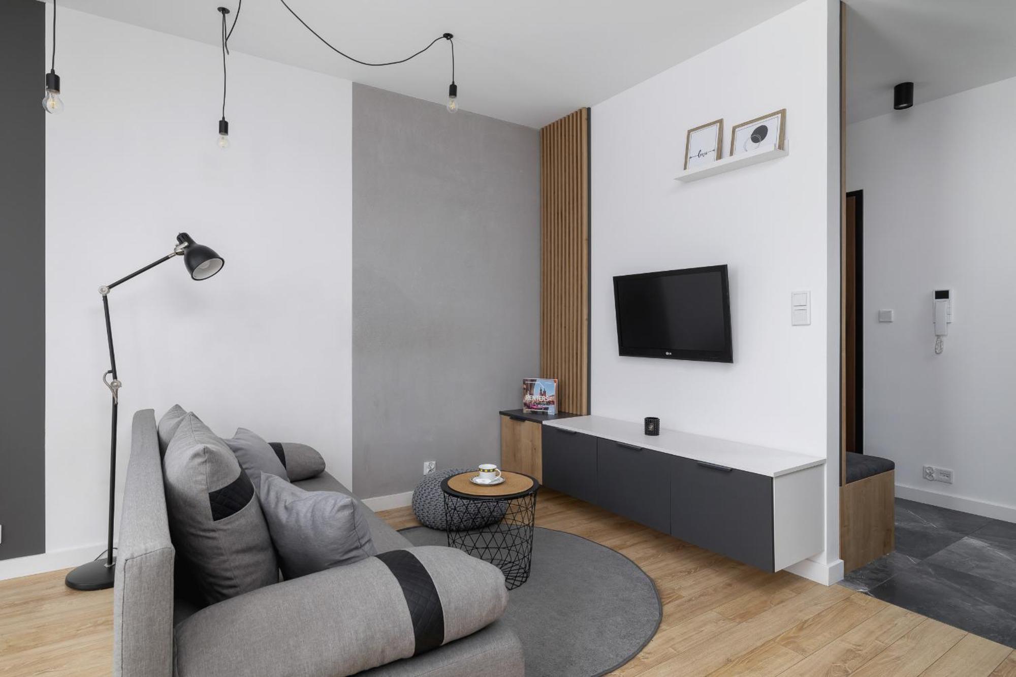 Elegant Apartment In Cracow With Balcony, Parking And Desk By Noclegi Renters Krasków Εξωτερικό φωτογραφία